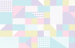 Multicolored Cute Pastels Different Textures Wallpaper