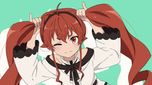 Mushoku Tensei Eris Greyrat Ponytails Wallpaper