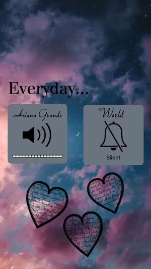 Music Pink Sky Picsart Wallpaper