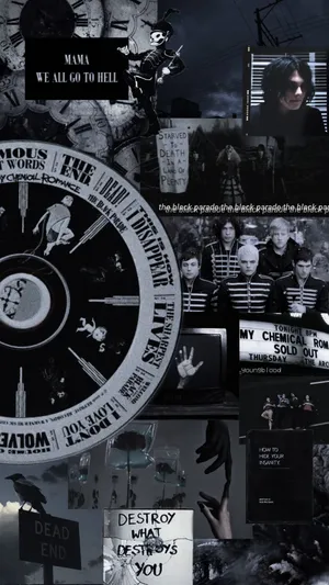 My Chemical Romance Collage Wallpaper