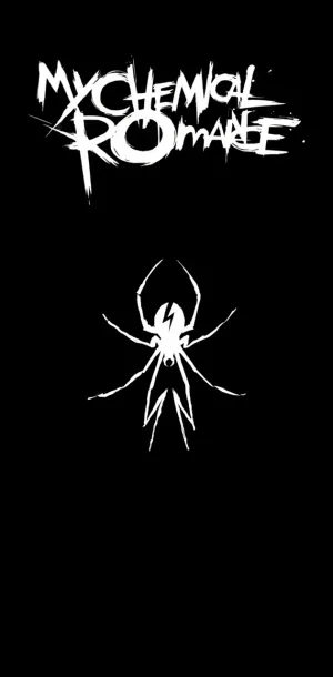My Chemical Romance Spider Logo Wallpaper