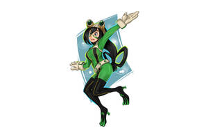 My Hero Academia Froppy Jump Wallpaper