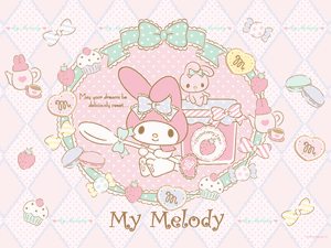 My Melody Laptop 1024 X 768 Wallpaper