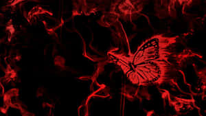 Mysterious Dark Butterfly Wallpaper