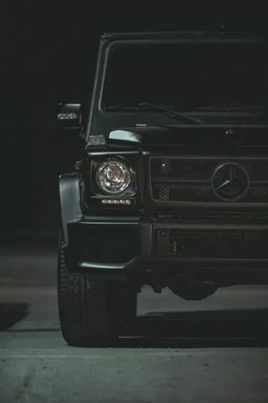 Mysterious Mercedes G Wagon Night Wallpaper