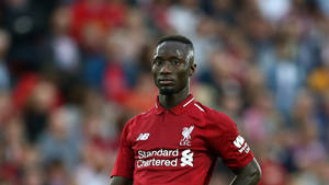 Naby Keita Polo Red Wallpaper