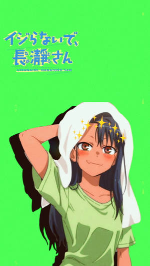 Nagatoro Towel On Her Head Wallpaper