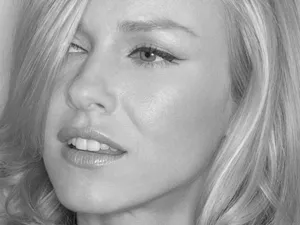Naomi Watts - British Actress In Greyscale Wallpaper