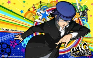 Naoto Shirogane In Persona 4 Golden Wallpaper