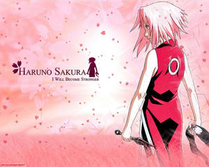 Naruto Anime Sakura Become Stronger Wallpaper