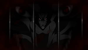 Naruto Black Caged Kurama Wallpaper