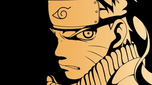 Naruto Drawing Vintage And Shadow Wallpaper