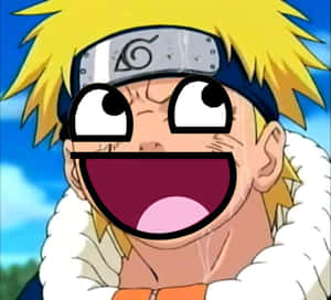 Naruto Funny Face Cartoon Edit Wallpaper