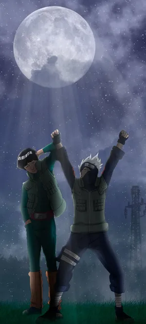 Naruto Kakashi Rock Lee Wallpaper