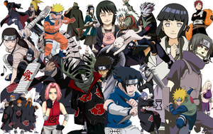 Naruto Main Characters Poster Wallpaper