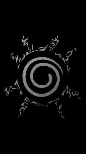 Naruto Seal Black And White Wallpaper