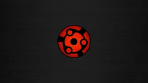 Naruto Symbol Red And Black Wallpaper