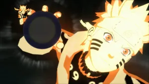 Naruto Uzumaki In His Powerful Sage Mode, Ready For Battle| Wallpaper