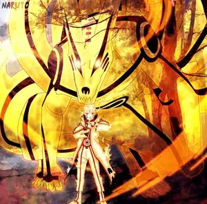 Naruto Uzumaki Unleashes Sage Mode Wallpaper