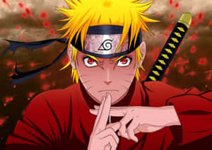 Naruto Uzumaki Unleashing The Power Of Sage Mode Wallpaper