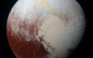 Nasa Pluto Terrain Wallpaper