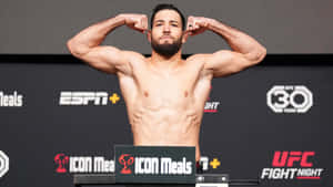 Nassourdine Imavov Ufc Weigh-in Wallpaper