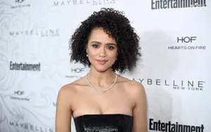 Nathalie Emmanuel Stylish Actress Wallpaper