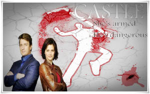 Nathan Fillion Castle Crime Scene Wallpaper
