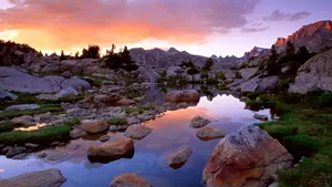 Nature Computer Wind River Range Wallpaper