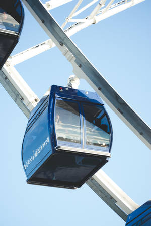 Navy Pier Centennial Wheel Gondola Wallpaper