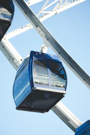 Navy Pier Centennial Wheel Gondola Wallpaper