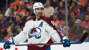 Nazem Kadri Colorado Avalanche Confused Look Wallpaper