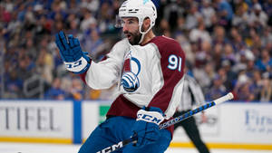 Nazem Kadri Colorado Avalanche Ice Hockey Wallpaper