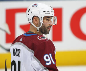 Nazem Kadri Colorado Avalanche Number 91 Wallpaper