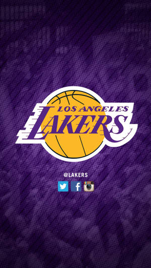 Nba Iphone Los Angeles Lakers Logo Wallpaper