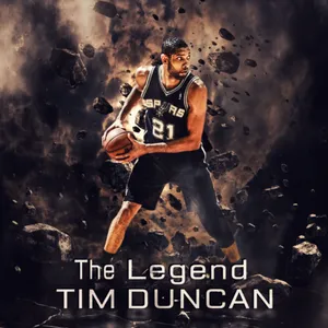 Nba Legend Tim Duncan Wallpaper