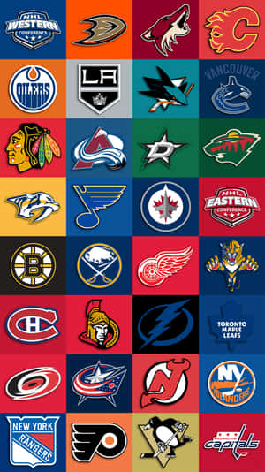 Nba Logo Collage Wallpaper