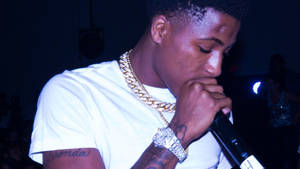 Nba Youngboy Singing In The Dark Wallpaper