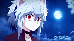 Neferpitou, The Loyal, Devious, And Powerful Creature Wallpaper