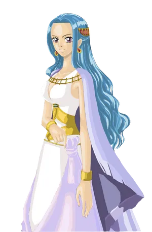 Nefertari Vivi One Piece Fanart Wallpaper