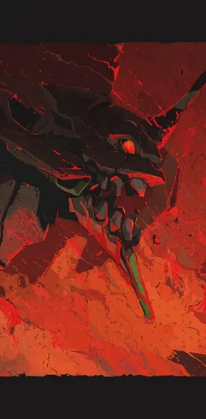Neon Genesis Evangelion Poster Shows The World Of Dystopian Reality Wallpaper