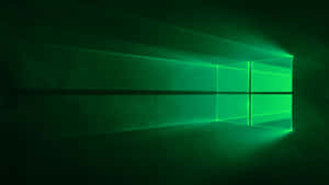 Neon Green Logo Windows 1 Wallpaper