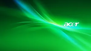 Neon Green Official Acer Logo Wallpaper