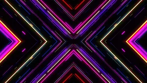 Neon Light X Wallpaper