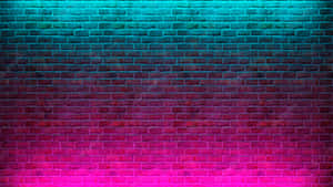 Neon Lights In Aesthetic Grunge Style Wallpaper