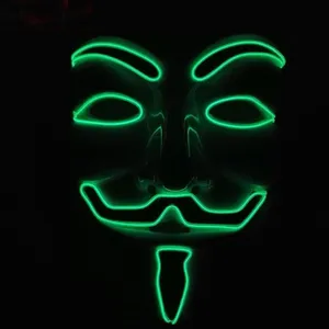 Neon Mask 1001 X 1001 Wallpaper