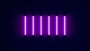 Neon Purple 4k Lines Wallpaper