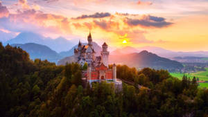 Neuschwanstein Castle - A Romantic Fairytale Of Bavaria Wallpaper