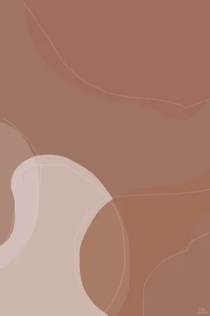 Neutral Iphone Dark Brown Wallpaper