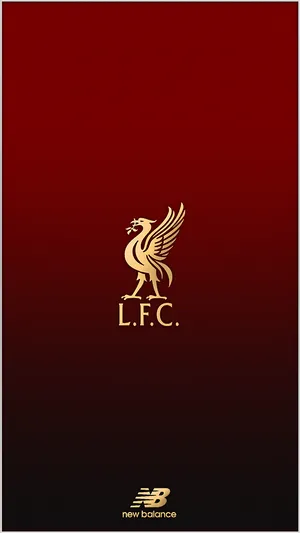 New Balance Gold Coloured Logo Wallpaper